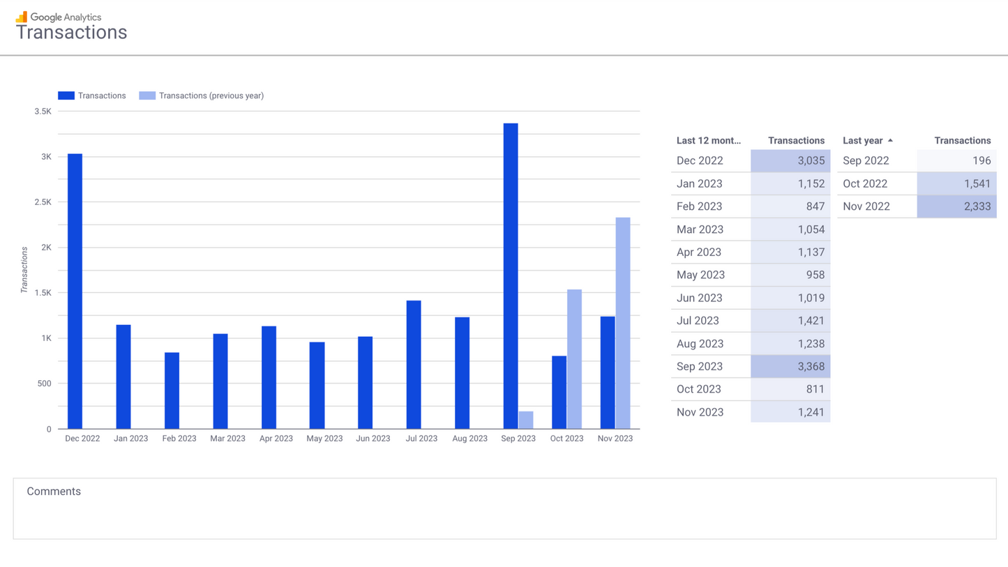 GA4 EC Monthly Report Template[4008]