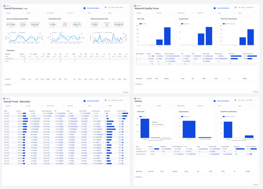 Google Ads report template[4003]