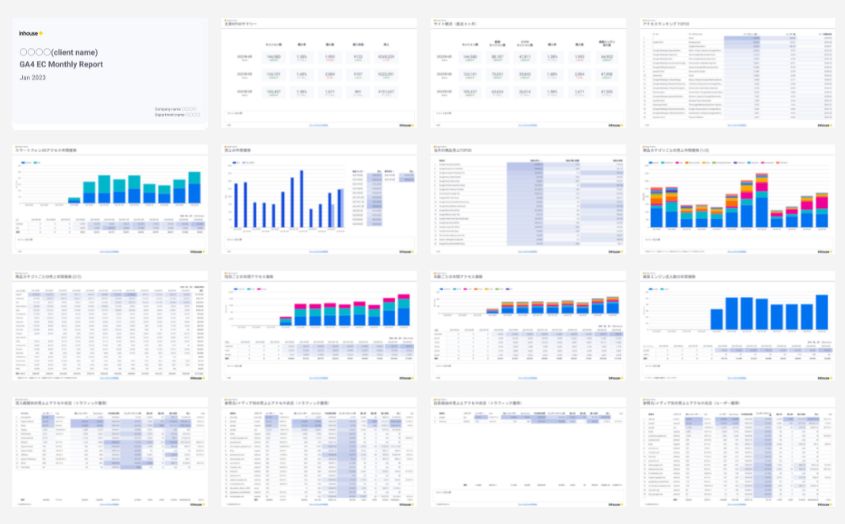 GA4 EC Monthly Report Template[4008]